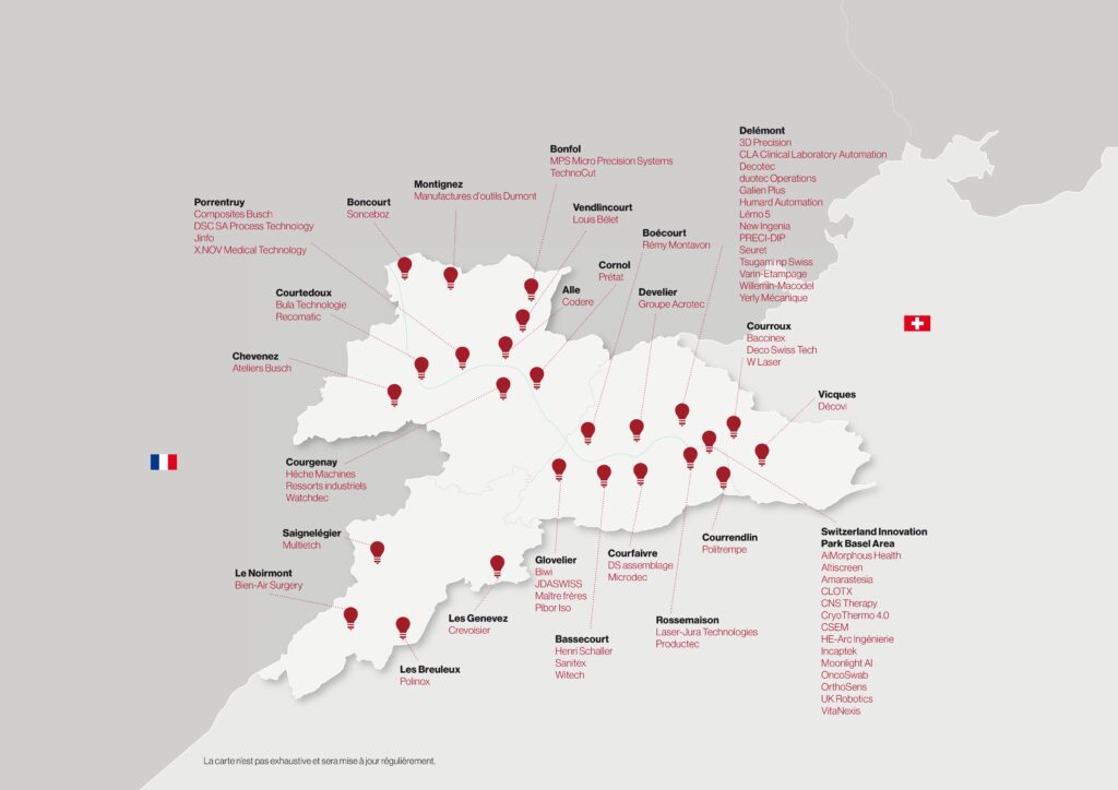 Medtech in the canton of Jura has tailwind