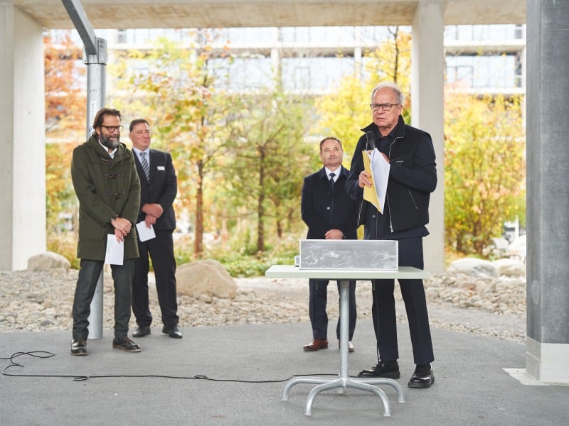 Foundation stone laid for new research institute in Allschwil