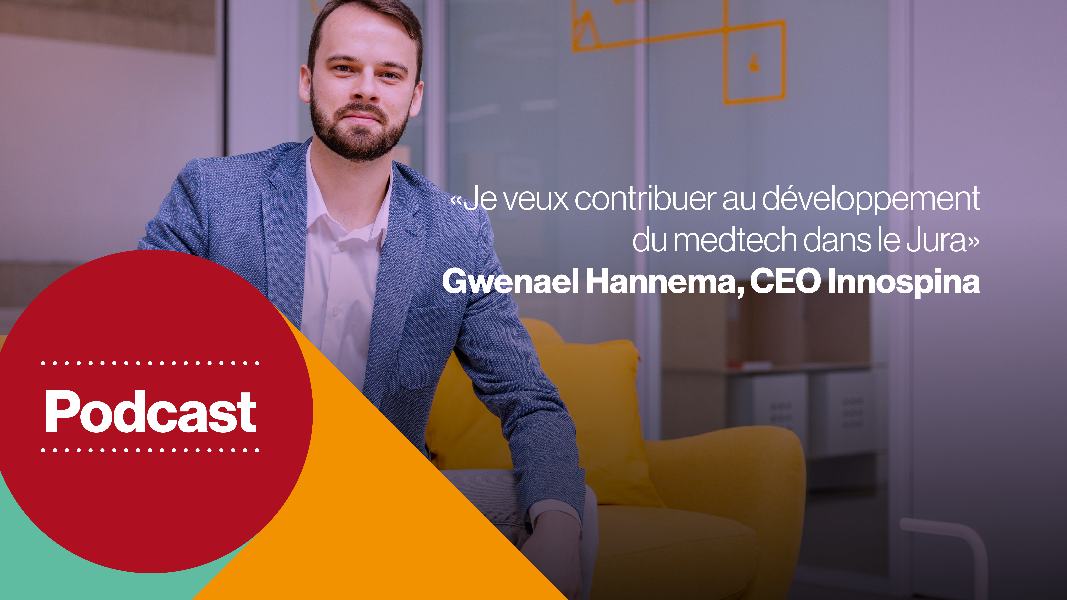 Gwenael Hannema: «Comme Jurassien je veux contribuer au dévéloppement de la région»